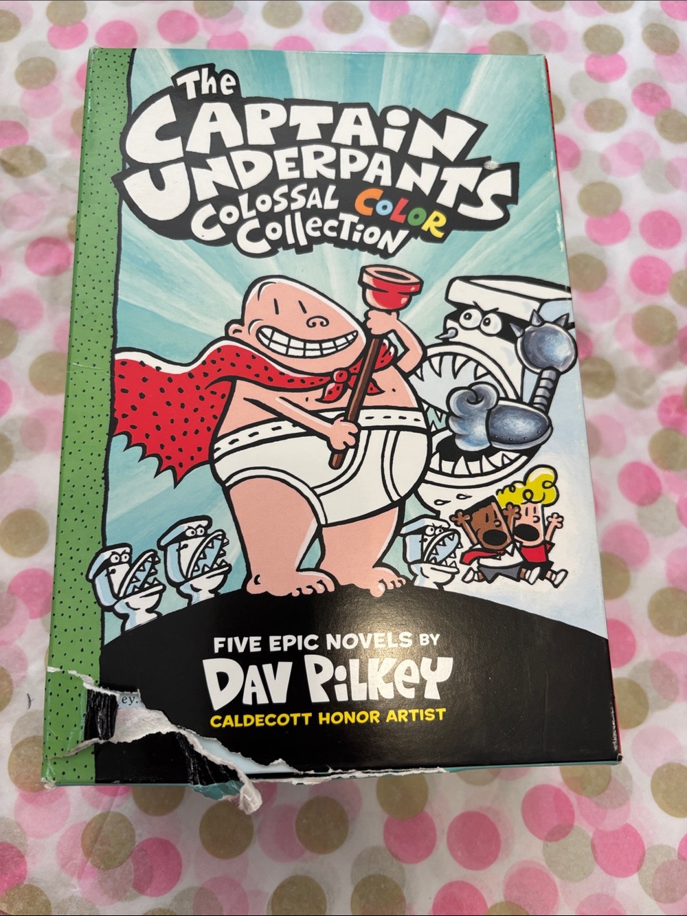 The Captain Underpants set, full color!!!